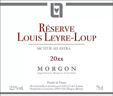 Domaine de Leyre-Loup Morgon 2019